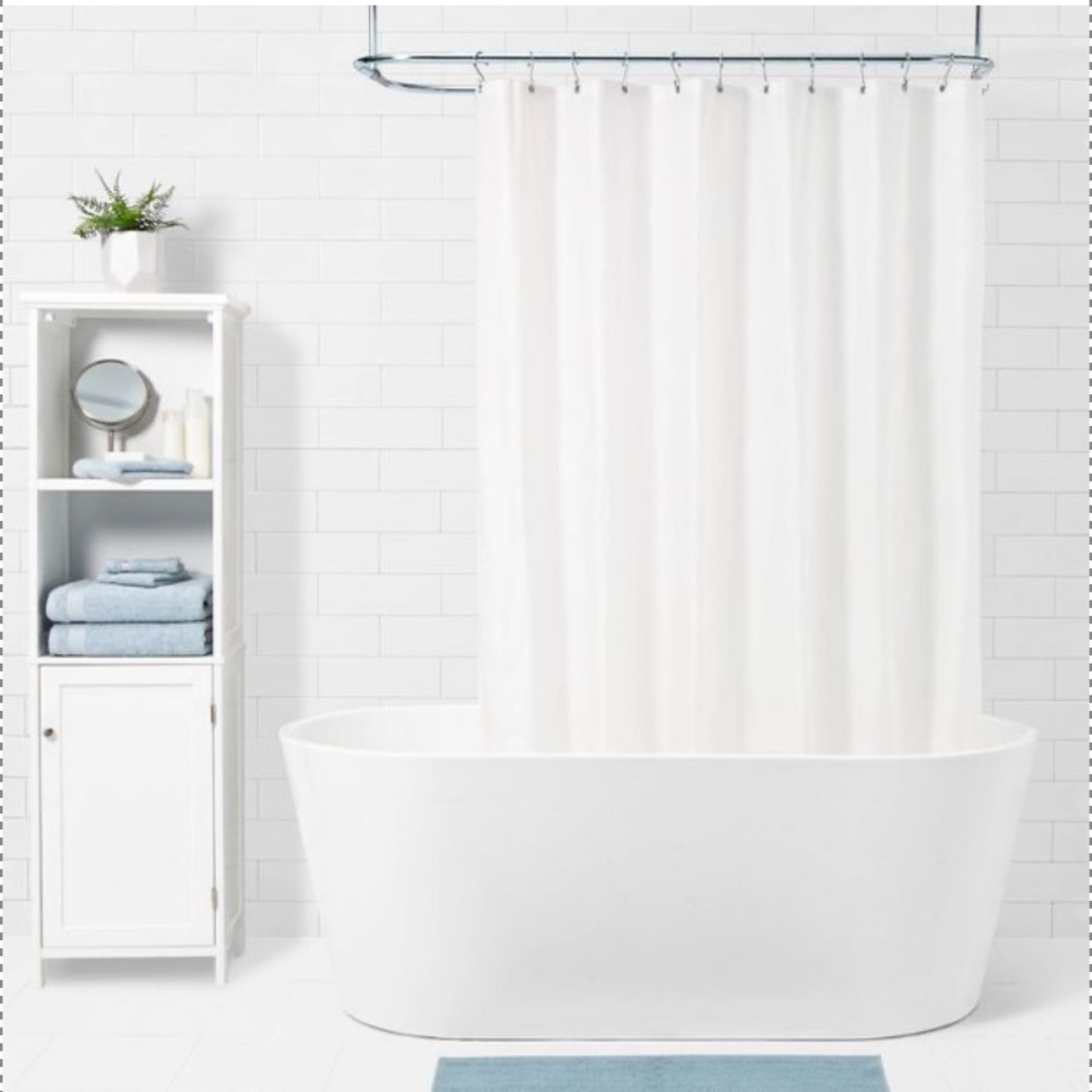 Made By Design PEVA Medium Weight Shower Liner Frosted